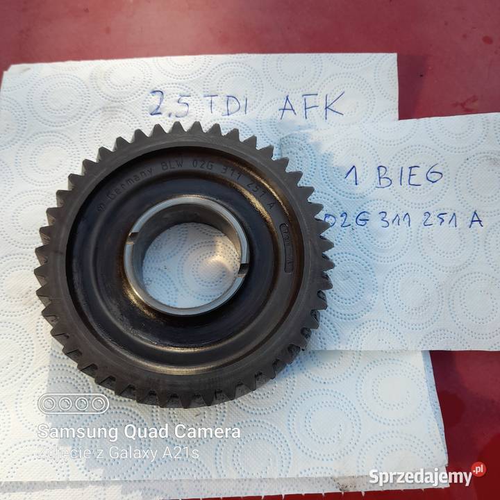 VW T4 SKRZYNIA AFK25 TDIZEBATKA I BIEGU02G311251 Układ napędowy Jastrzębia Góra