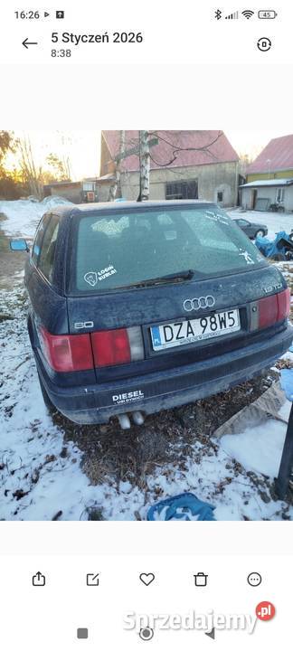 Audi 80 b4 19 TDI 80 Ząbkowice Śląskie