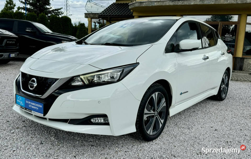 Nissan Leaf TeknaSerwisStan idealnyGwarancja Zarejestrowany w Polsce Kamienna Góra