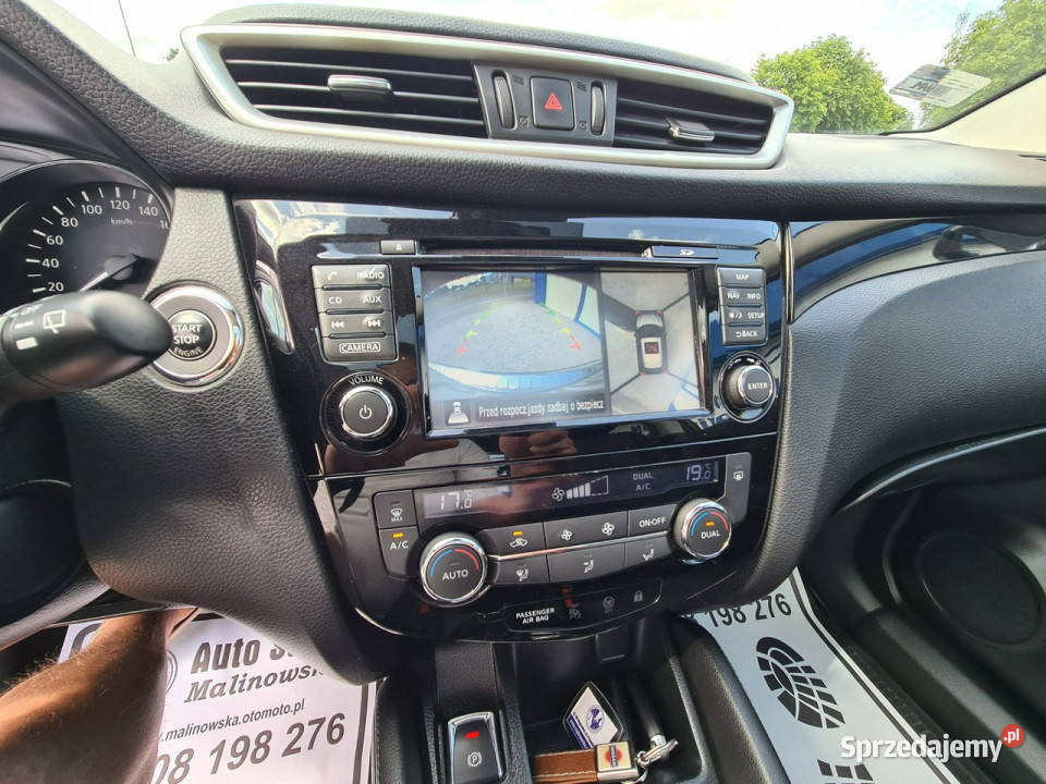 Nissan Qashqai SzklanyDach Navi Kamera 360 2xPDC Wągrowiec