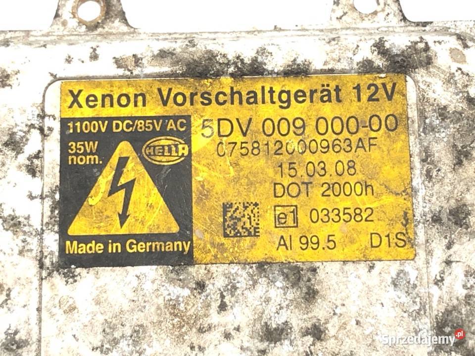 PRZETWORNICA XENON VW TIGUAN 5DV00900000 0718 podkarpackie