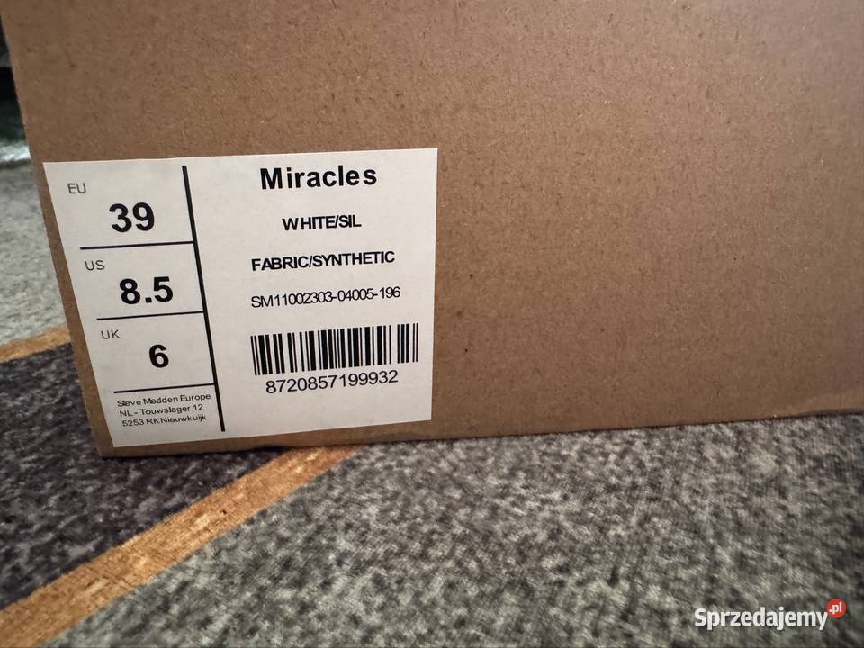 Sneakersy Steve Madden Miracles Sneaker Obuwie sportowe Gdańsk sprzedam