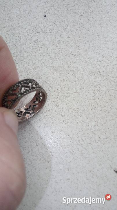 Srebrna obrączka srebro mazowieckie Warszawa sprzedam