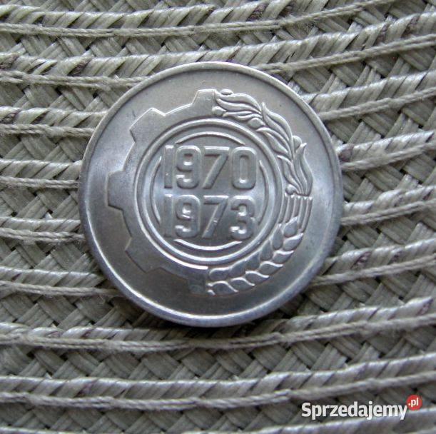 Algieria 5 Centymów 1970r Ładna Pierwszy Plan Kalisz sprzedam