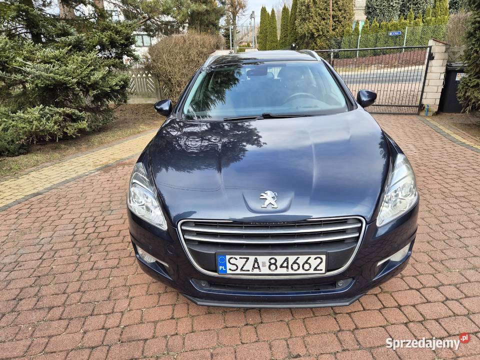 Peugeot 508 20 HDI 2013r 140 kombi granatowy Niegowonice