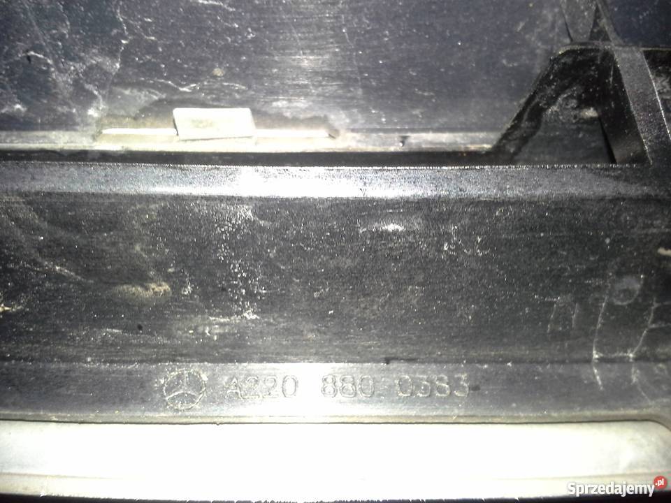 Atrapa chłodnicy grill Mercedes w220 przed lifte Karoseria śląskie sprzedam