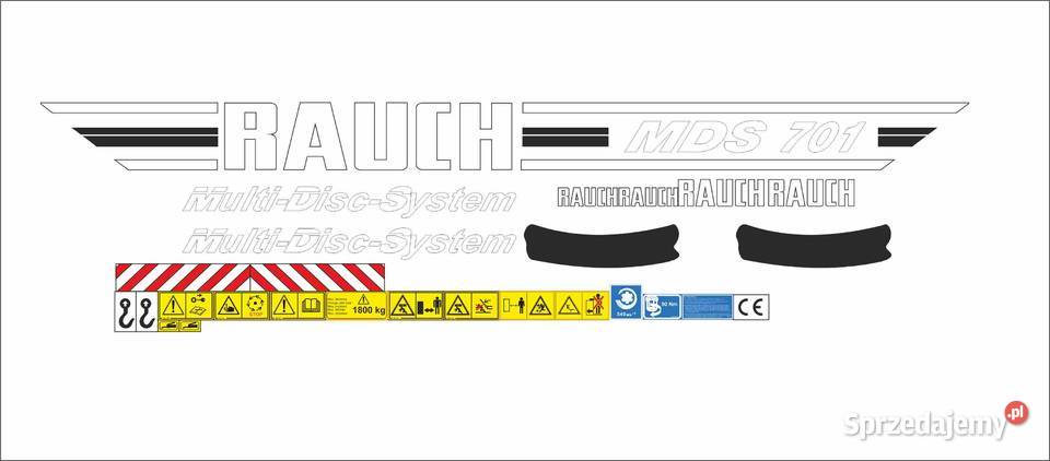 Naklejki Rauch MDS 701 mocny klej odporne Pleszew