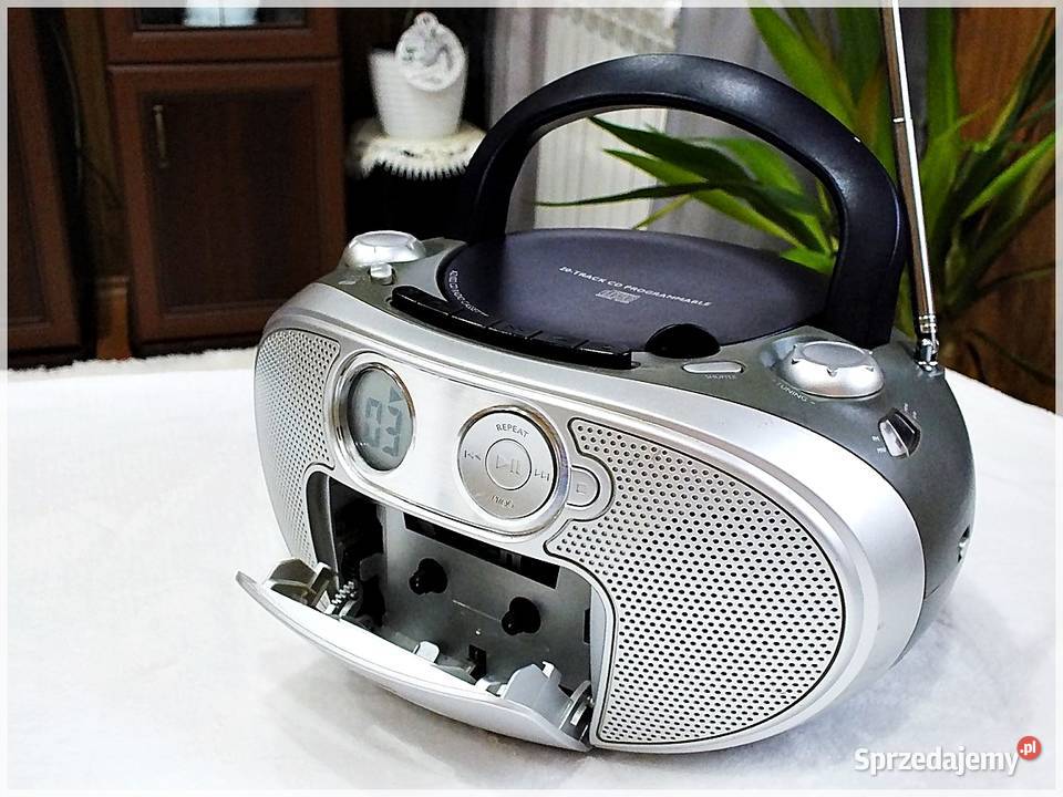 Boombox Philips Az102212 Radioodtwarzacz Radiocdkaseta Żary Sprzedajemypl 7926