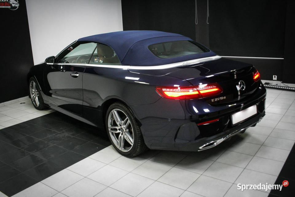 Mercedes E 220 E220dCabrioNiski przebiegAMG system Start-Stop Konstantynów Łódzki