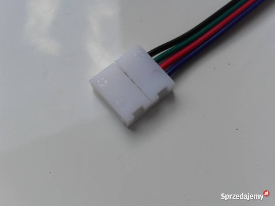 Złączka do taśm LED RGB z kablem łącznik 4pin wielokolorowy Bydgoszcz
