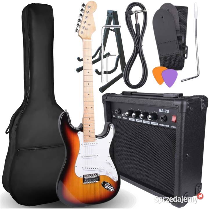 Gitara Elektryczna PODPALAN z Piecykiem