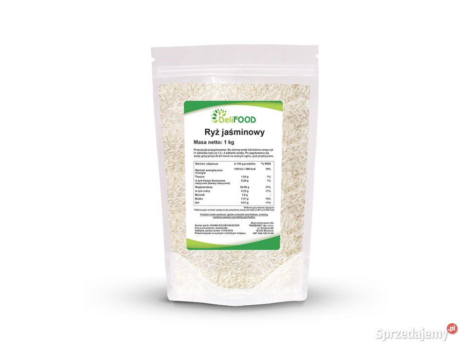 Ryż jaśminowy 1 Brzozów