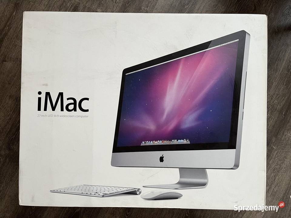 Komputer imac 24 all in one alu Apple mac OS Szczecin