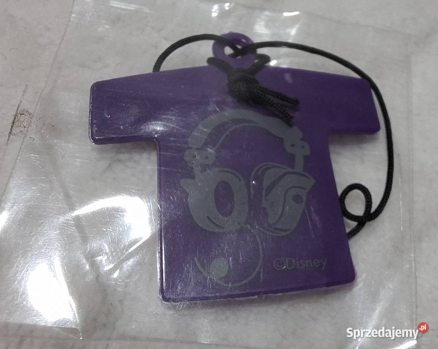 Breloczek zawieszka koszulka Tshirt fioletowy śląskie