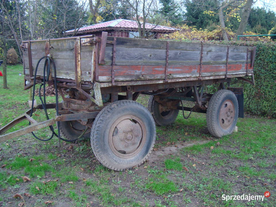 Przyczepa rolnicza D 43 D43 nieuszkodzony Przemyśl