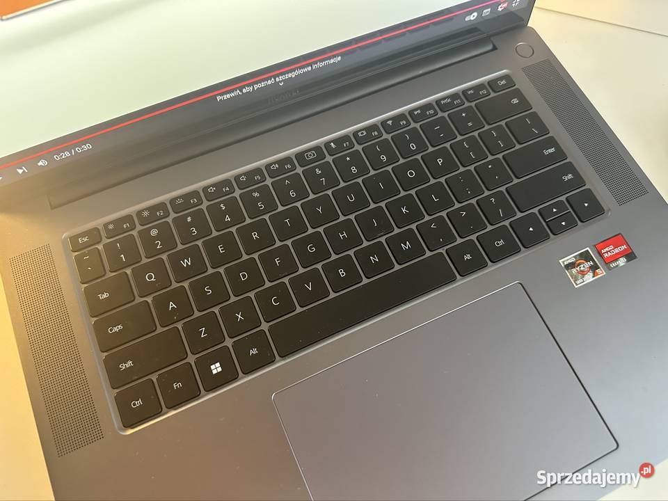Laptop Windows 11 Huawei Matebook 16 R5 5600H Poznań