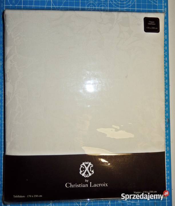 Christian Lacroix Obrus 170 x 250 biały śląskie Zawiercie