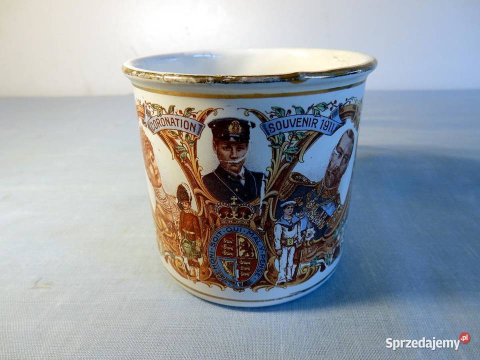 GEORGE V NA Króla Rodzina Królewski Anglii 1911 Piła