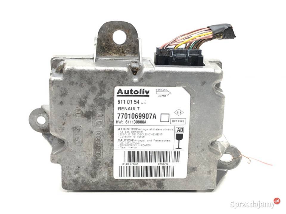SENSOR AIRBAG RENAULT MEGANE II 7701069907A 0112 podkarpackie sprzedam