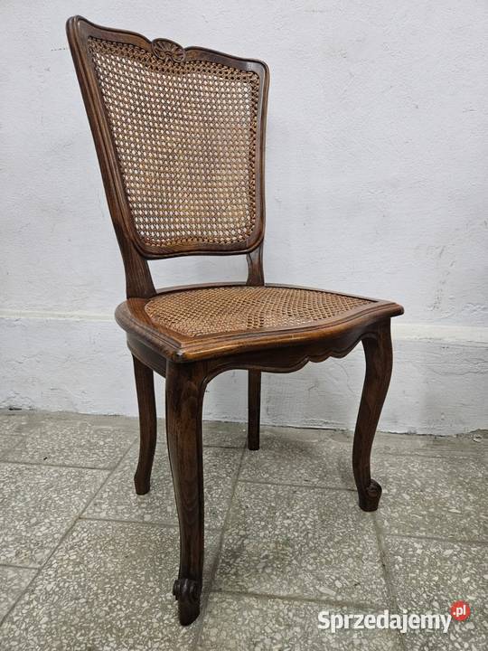 Piękne francuskie krzesła ludwikowskie Komplet 8 małopolskie Nowy Sącz sprzedam