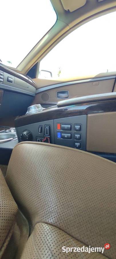 BMW E65 730d 218 sprzedaż zamiana kurtyny powietrzne Szafarnia sprzedam