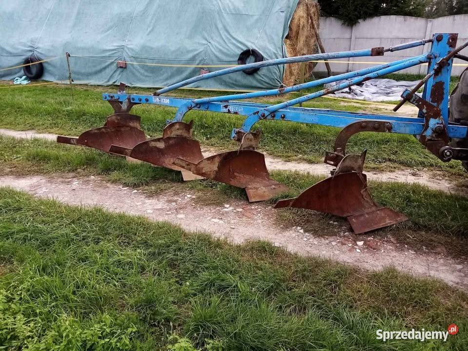 Pług Lemken 4 skibowy Import Pługi małopolskie Dąbrowa Tarnowska sprzedam