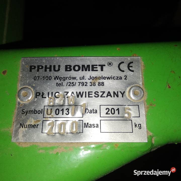 Pług Bomet 3x30 Zadbany Snopków