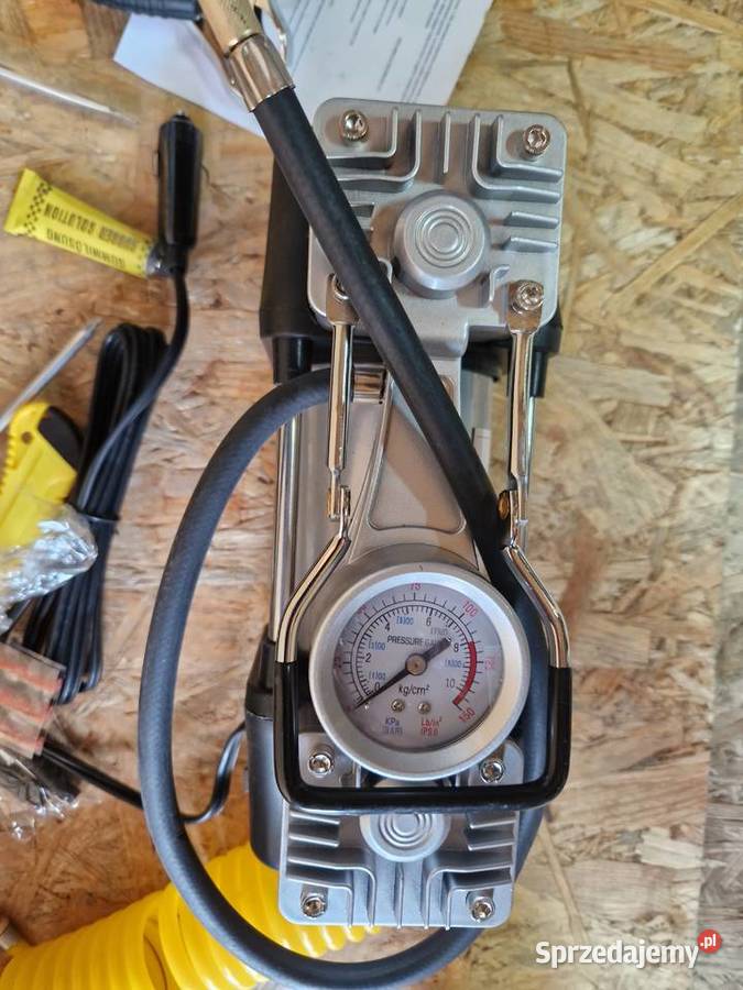 Kompresor samochodowy 2 cylindry 12V HQ z Głogowa
