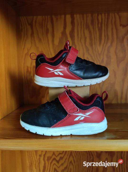 Reebok Rush Runner buty botki dziecięce ze skóry