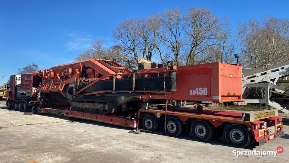 Sandvik QA450 3D Mobilny przesiewacz Sortownik Kołodziejewo