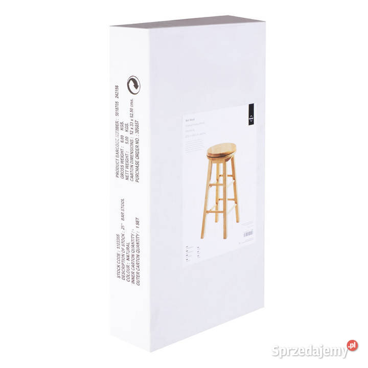 Stołek barowy lite naturalne drewno tropikalne Zamość sprzedam