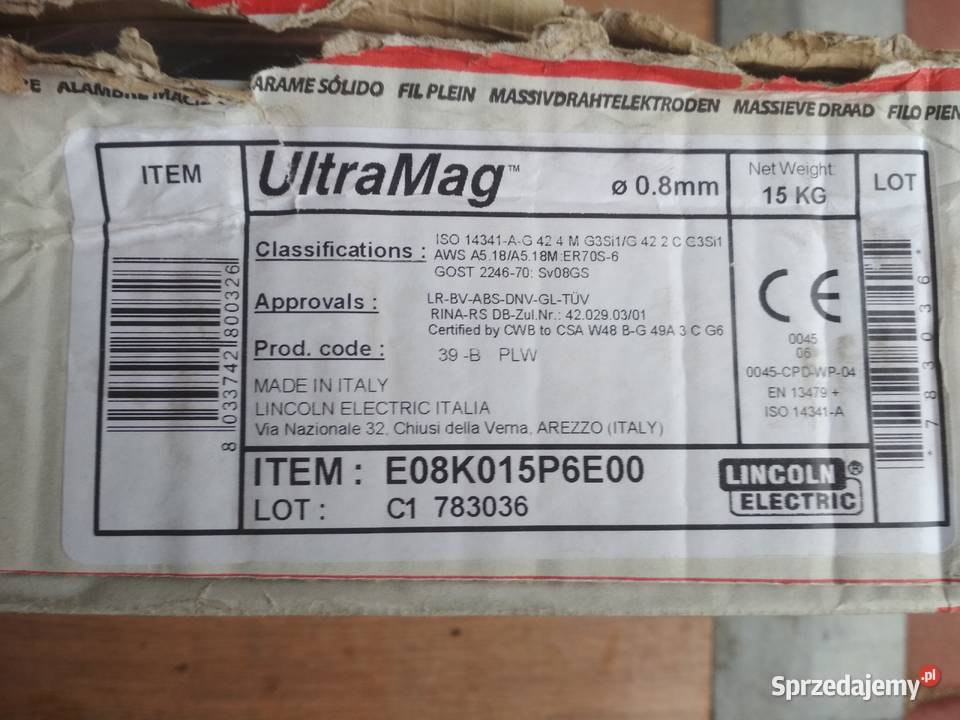 druty spawalnicze nierdzwka i stal Pozostałe Radomyśl Wielki sprzedam