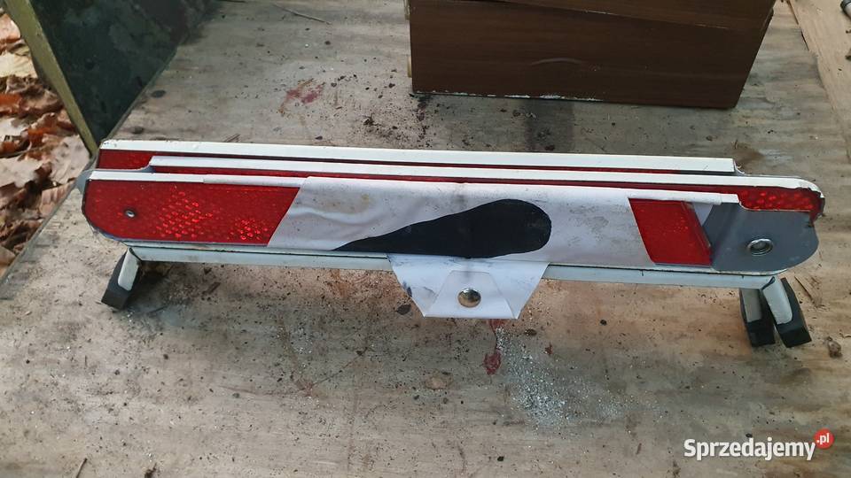 Trójkąt ostrzegawczy stary vintage Warszawa