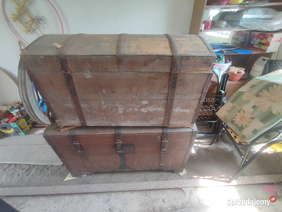 stare kufry Dom i Ogród