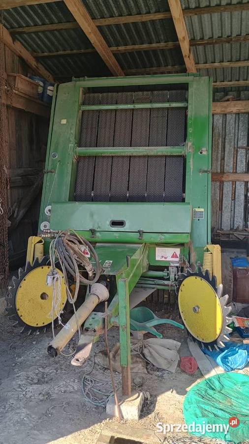 Sprzedam prasę rolujucą John Deere 550 nieuszkodzony lubelskie Adamówka sprzedam