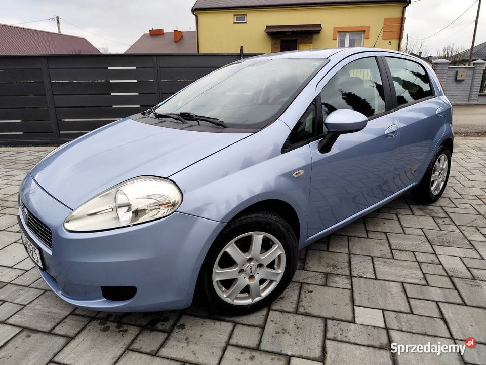 Fiat Grande Punto 14 Benzyna Klima Elektryka Rok produkcji 2006 Grande Punto Jasło