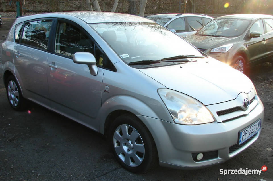 Toyota Corolla Verso Super stan Salon benzyna II ASR (kontrola trakcji) Piła