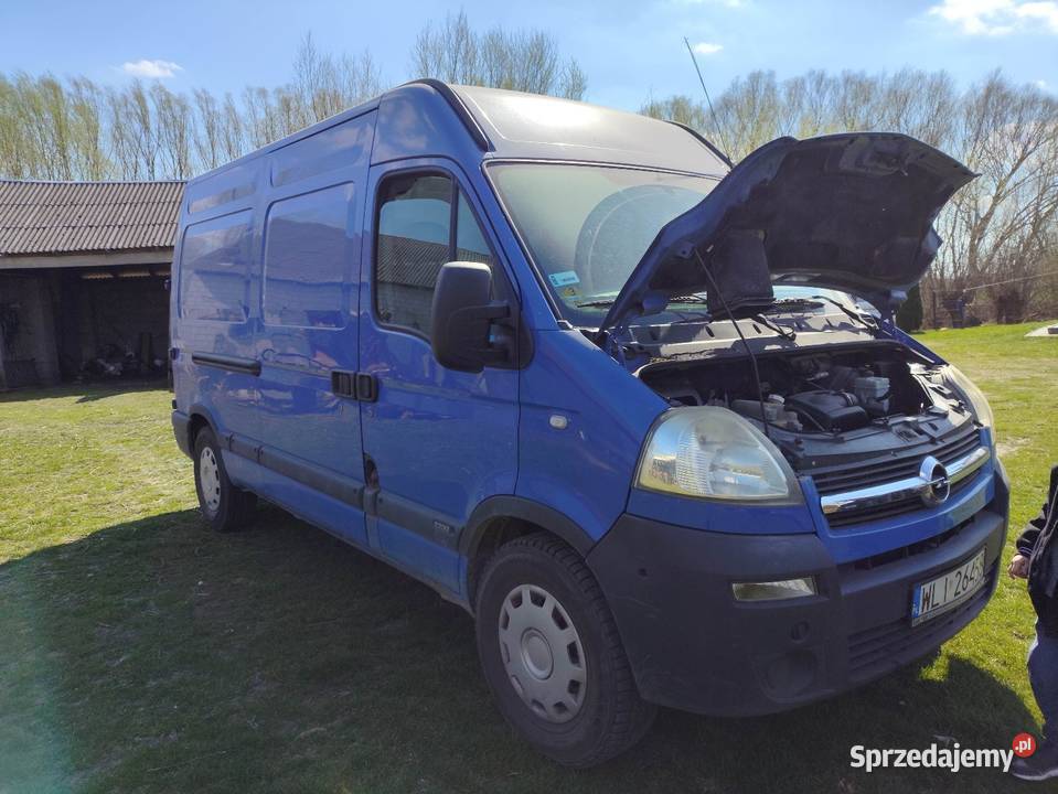 Opel Movano 25 CDTI diesel Opel mazowieckie Solec nad Wisłą