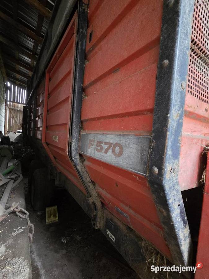 Przyczepa objętościowa deutz fahr f570