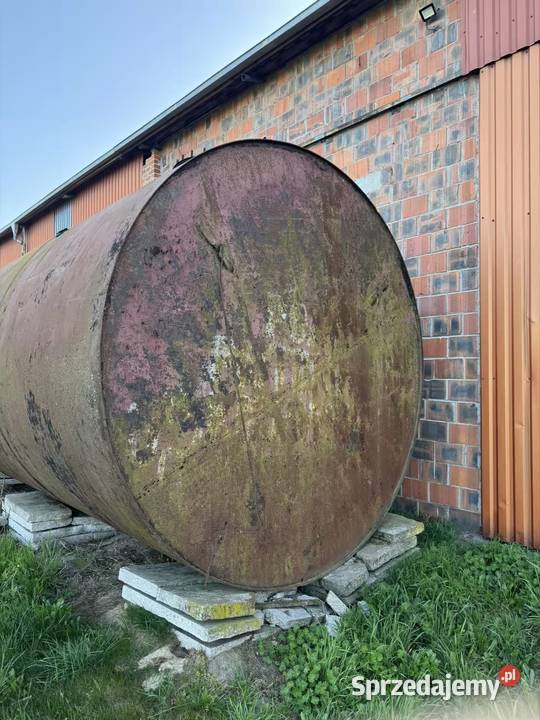 duży zbiornik stalowy gruba blacha 50m3 52m3 na Pleszew