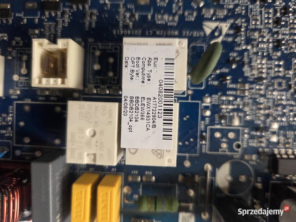Moduł pralki Electrolux A17722904B EWX14931CA dolnośląskie Wałbrzych sprzedam