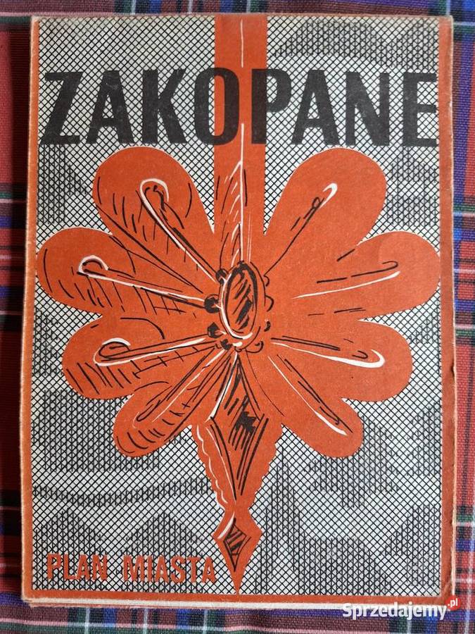 Zakopane plan miasta Rok wydania 1979 Kraków