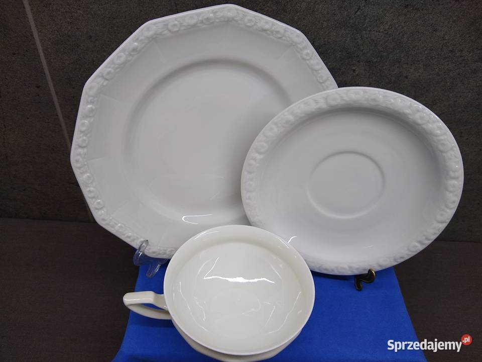 Filiżanka herbata Rosenthal Biała Maria US Zone Kalisz sprzedam