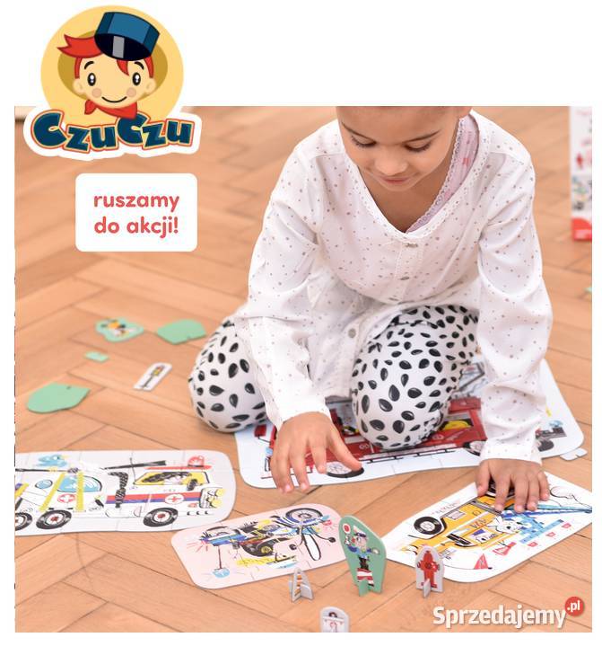 Zabawki Puzzle progresywne CzuCzu Pojazdy w Krosno sprzedam