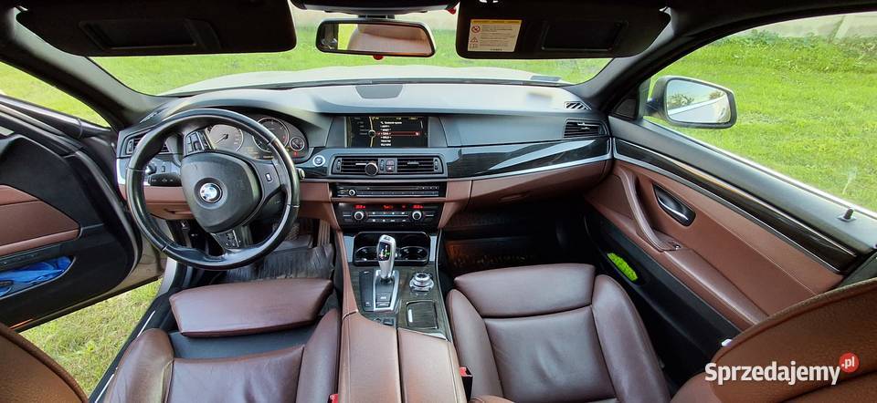 bmw 520D skóra komforty duza navi diesel dolnośląskie Wrocław sprzedam