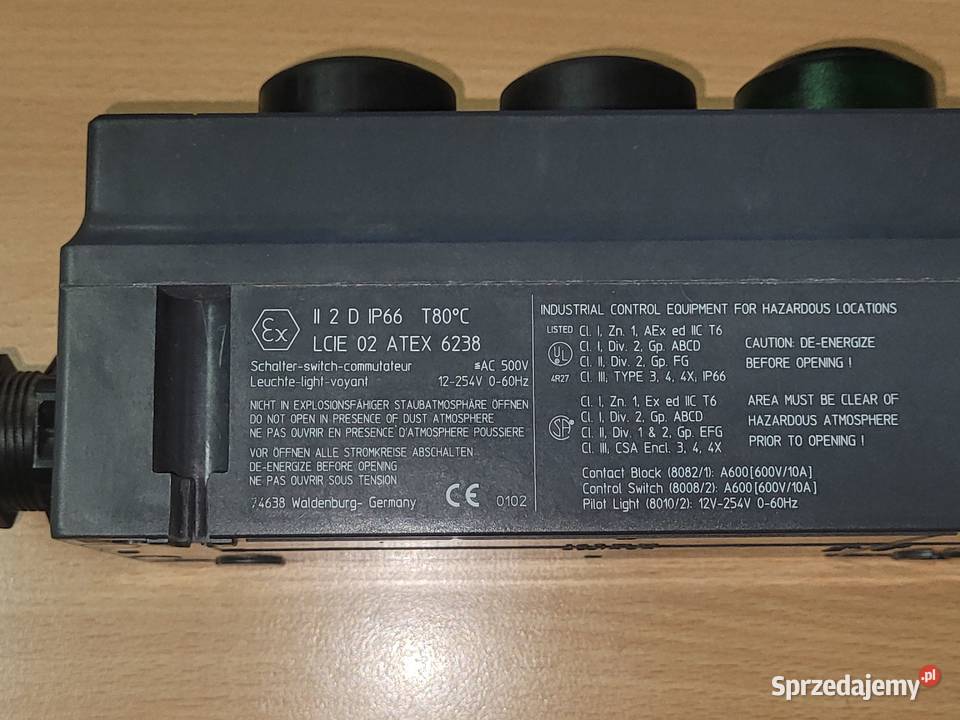 Kaseta sterownicza przeciwwybuchowa ConSig Orle