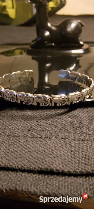 Bransoletka grawer S925