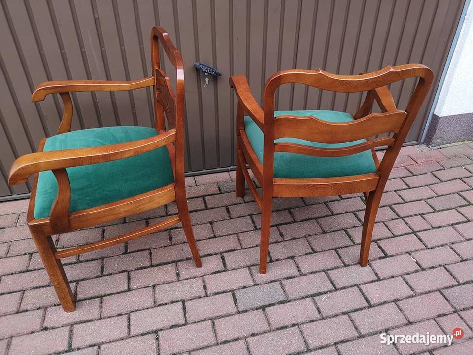 Stary Fotel Krzesło ARTDECO Gabinetowy Antyk Meble wielkopolskie Swarzędz