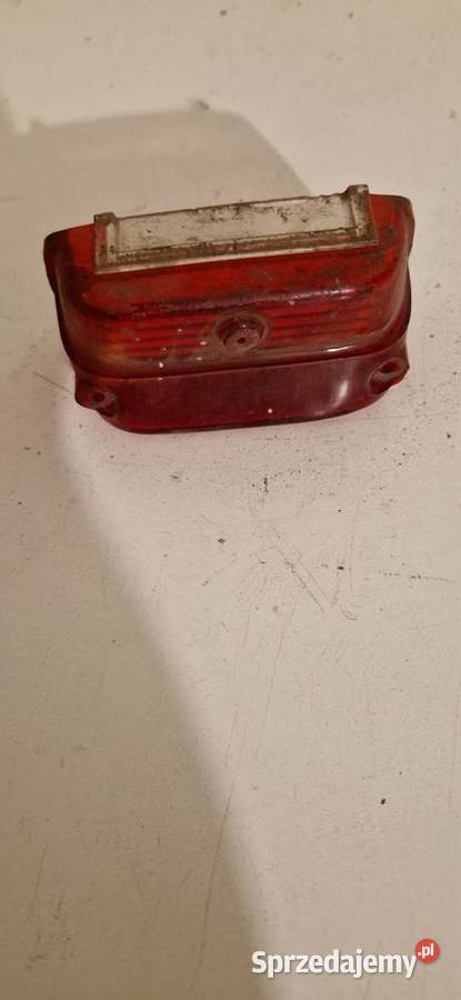 Klosz lampy tylnej Jawa 50 Lampy tylne łódzkie Złoczew
