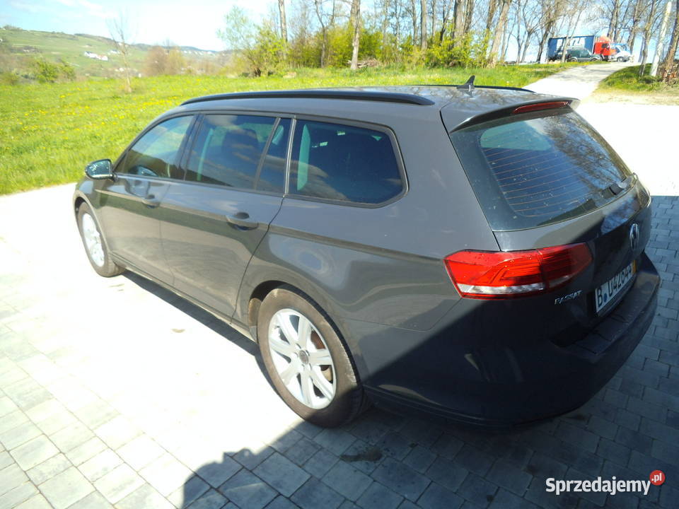 VW passat B8 20TDI 150 bezwypadkowy oryginał Passat Nowy Sącz